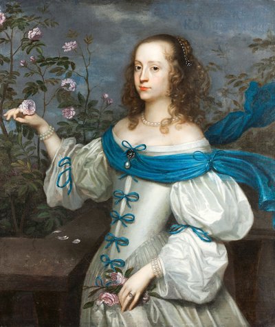 ベアタ・エリザベス・フォン・ケーニヒスマルク伯爵夫人、1654年頃（キャンバスに油彩） 作： Hendrick Munnichhoven