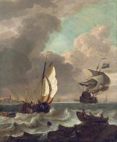 ドルドレヒトからのそよ風の出荷 作： Hendrick Rietschoof