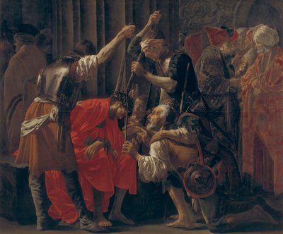 とげで戴冠したキリスト 作： Hendrick ter Brugghen