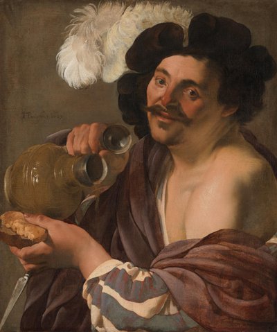 酒飲み 作： ヘンドリック・テル・ブルッヘン