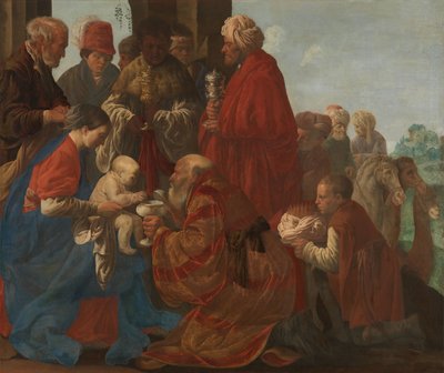 王たちの崇拝 魔術師の崇拝 作： Hendrick ter Brugghen