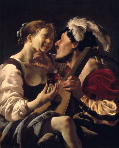 不明な画像 作： Hendrick ter Brugghen