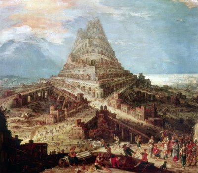 バベルの塔の建設 作： Hendrick van Cleve