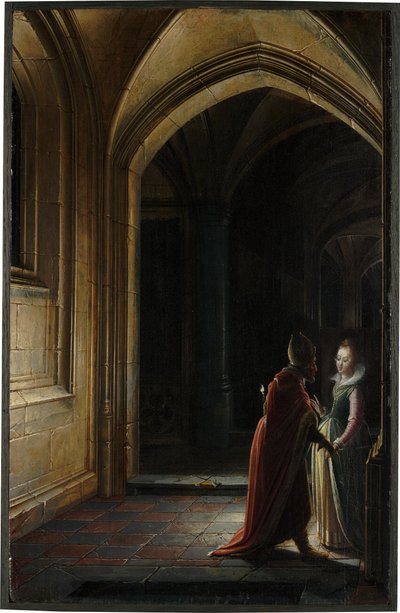 エステルとモルデカイ 作： Hendrick van Steenwijk the Younger