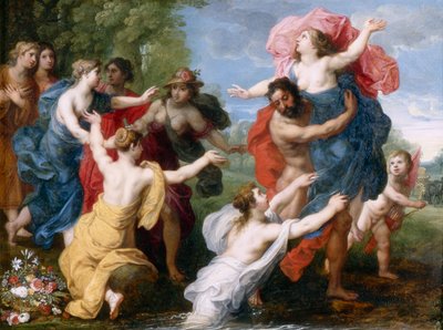 プルートとペルセポネ 1610年頃（油彩・パネル） 作： Hendrick van and Brueghel Jan (1568 1625) Balen