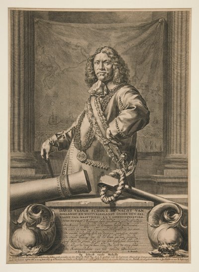 David Vlughの肖像 作： Hendrik Bary