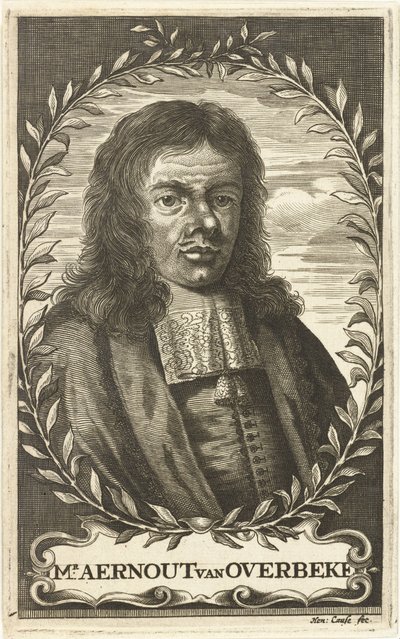 Aernout van Overbekeの肖像 作： Hendrik Causé