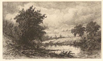 のどかな池 作： Hendrik Dirk Kruseman van Elten