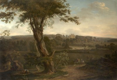 ウォラトンホールパーク、ノッティンガム、1795 作： Hendrik Frans de Cort