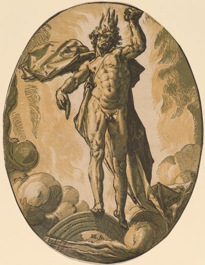 エーテル 作： Hendrik Goltzius