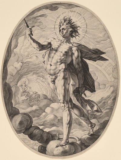 アポロ 作： Hendrik Goltzius