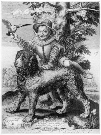 友人の息子セオドアフリージアスのローマ、1599年、1913年のゴルツィウスの彫刻。 作： Hendrik Goltzius