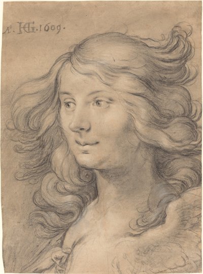 サイレンの頭 作： Hendrik Goltzius