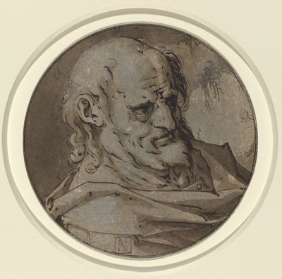 使徒の頭 作： Hendrik Goltzius