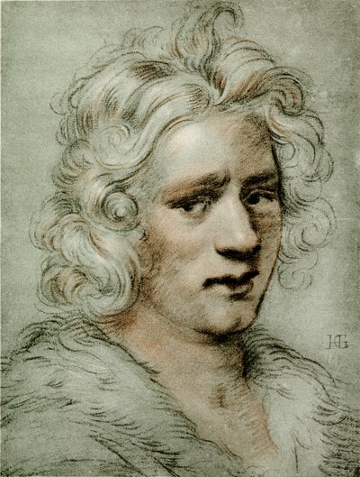若い男の頭の研究 作： Hendrik Goltzius