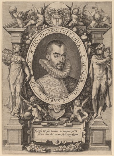 ヨセフス・ジャストゥス・スカリゲル 作： Hendrik Goltzius