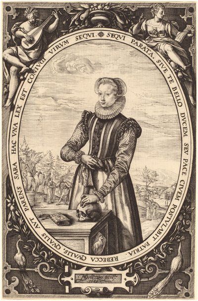 ジョシナ・ハメルズ 作： Hendrik Goltzius