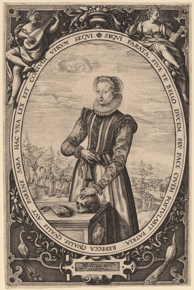 ジョシナ・ハメルズ 作： Hendrik Goltzius
