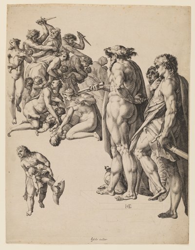無辜の虐殺 作： Hendrik Goltzius