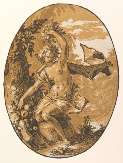 プロセルピナ、1594。 作： Hendrik Goltzius