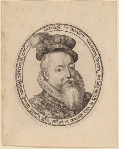 レスター伯ロバート・ダドリー 作： Hendrik Goltzius