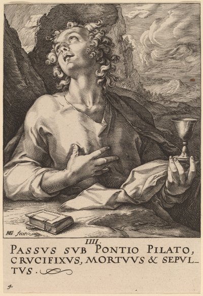 セントジョン 作： Hendrik Goltzius