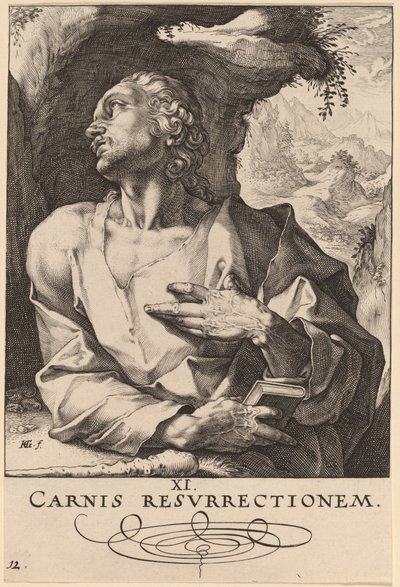 聖ジュード サデウス 作： Hendrik Goltzius