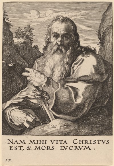 セントポール 作： Hendrik Goltzius