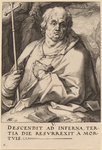 聖フィリップ 作： Hendrik Goltzius