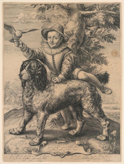 ゴルツィウスの犬 作： Hendrik Goltzius