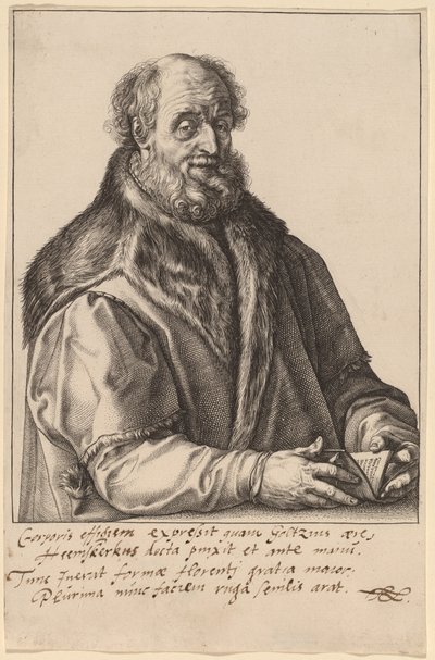 Johannes Zurenus (ヤン・ファン・ズーレン) 作： Hendrik Goltzius after Maerten van Heemskerck