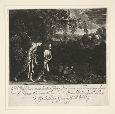 トビアスと天使 作： Hendrik Goudt