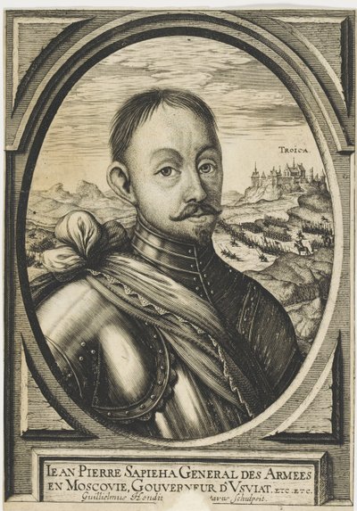 Jan Piotr Sapieha 1569-1611、1630 年頃。 作： Hendrik Hondius the Elder
