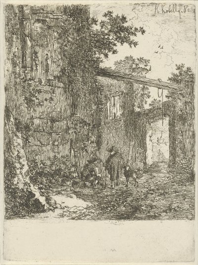 生い茂った廃墟 作： Hendrik Kobell