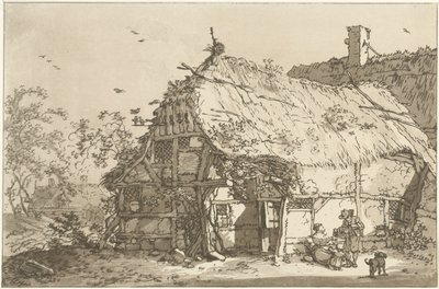 庭で家族と一緒に農業をする 風景画を学ぶ人のために計算された12のデザイン（連載タイトル） 作： Hendrik Meijer
