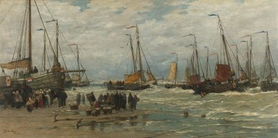 砕波でピンクを釣る ピンケンインdeブランディング 作： Hendrik Willem Mesdag