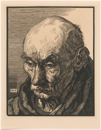 見知らぬ老人の肖像 作： Hendrik van Straten