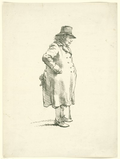 乞食ヘンドリック・デルブルックの肖像 作： Hendrik van der Burgh