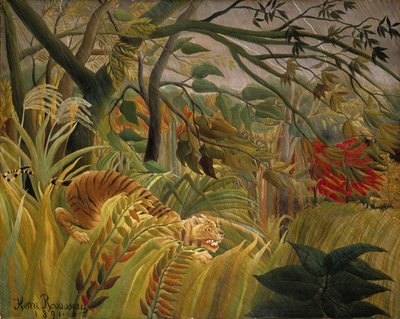次の芸術家によるアート作品： Henri Rousseau