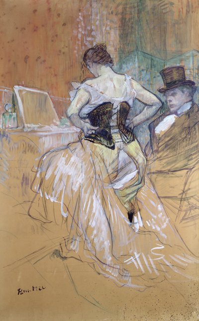 H・T-Lautrec、Troupe De Mlle、希少画集画、状態良好｜美術品