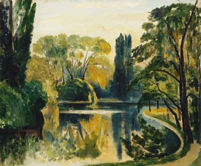 Lago Saint-James, Bois de Boulogne 作： Henri Charles Manguin