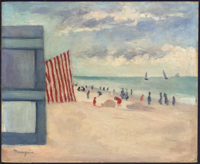 トゥケのビーチ 作： Henri Charles Manguin