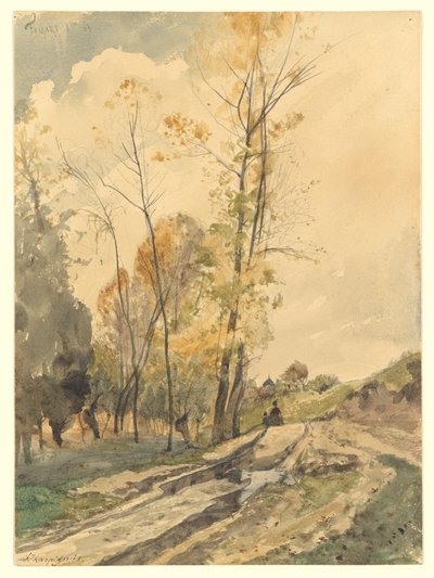  作： Henri-Joseph Harpignies