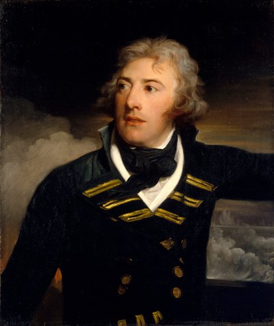 ジョセフ・シドニー・ヨーク大尉（1768-1831）1787-95年頃（キャンバスに油彩） 作： Henri Pierre Danloux