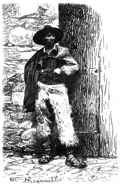 19世紀のイタリアの田舎の羊飼い 作： Henri Alexandre Georges Regnault