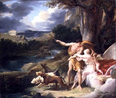 ビーナスとアドニス 作： Henri Alexandre Georges Regnault