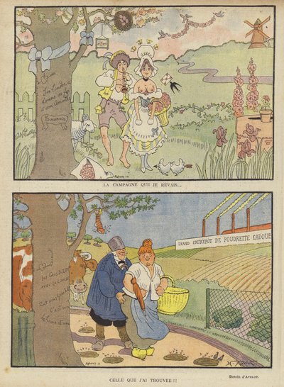 ル・リールのイラスト 作： Henri Avelot