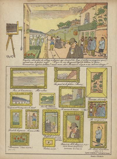 ル・リールのイラスト 作： Henri Avelot