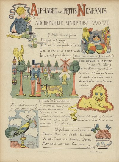 ル・リールのイラスト 作： Henri Avelot