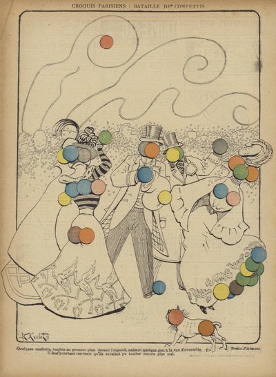 ル・リールのイラスト 作： Henri Avelot